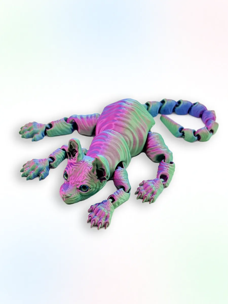 Подвижная фигурка кота сфинкса ToyMakers